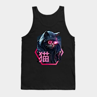 Hacking Neko Tank Top